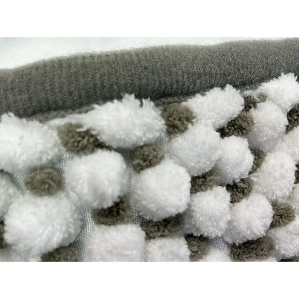 Room Essentials Everyday Chenille Bath Rug Set, Gray,‎ NWT